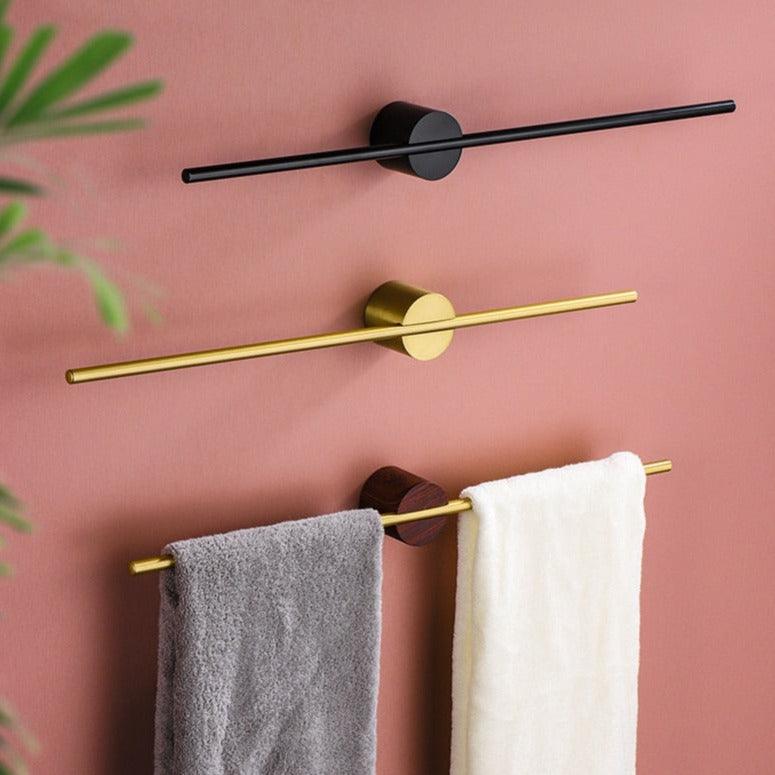 Portasciugamani Moderno in Metallo con Asta Regolabile – Design Elegante per il Bagno