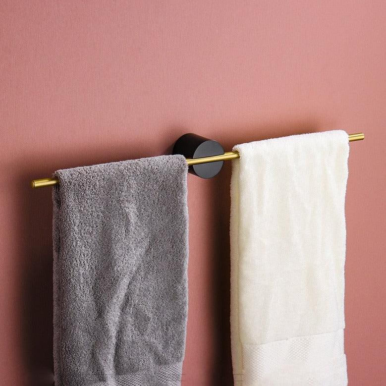 Portasciugamani Moderno in Metallo con Asta Regolabile – Design Elegante per il Bagno