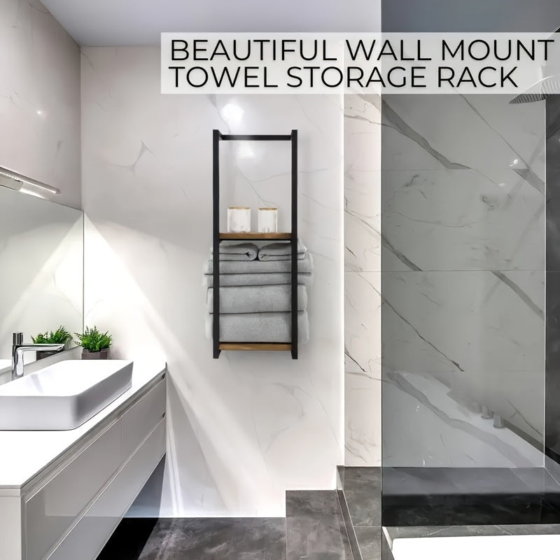 Portasciugamani salvaspazio - Per un bagno ordinato