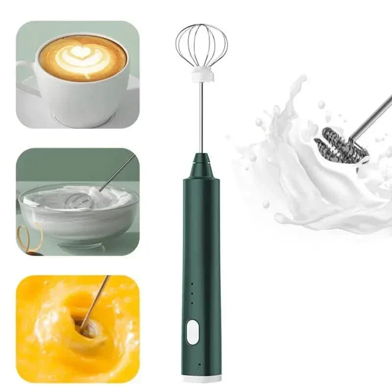 Potente Mini Frullatore ad Immersione da Cucina e per Caffè
