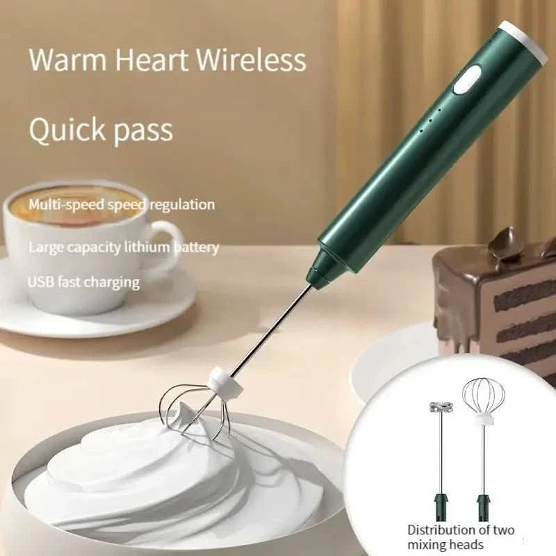 Potente Mini Frullatore ad Immersione da Cucina e per Caffè