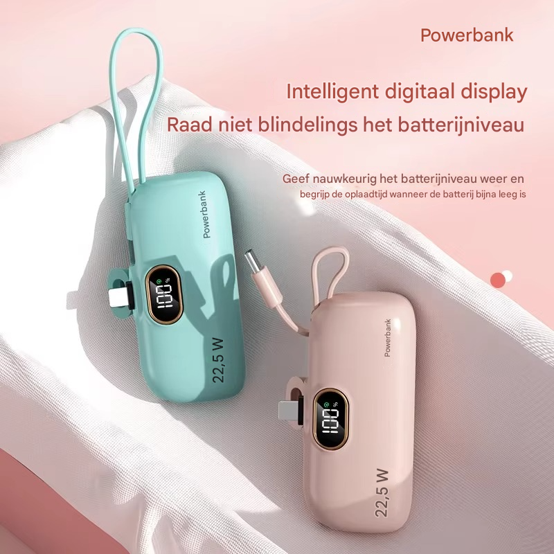 Powerbank portatile per un'autonomia della batteria di più giorni senza presa di corrente