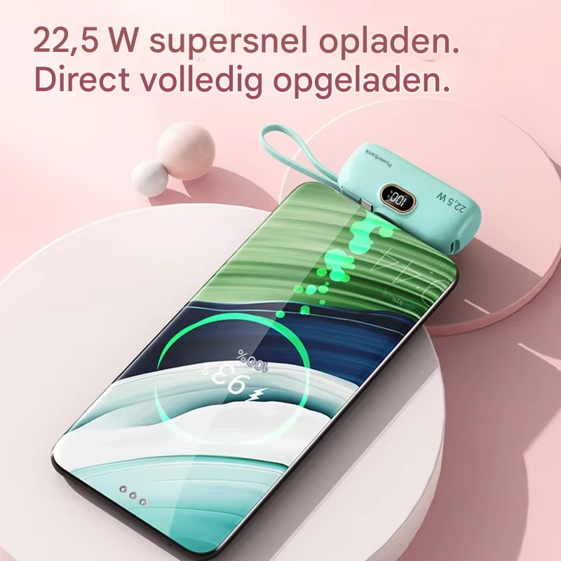 Powerbank portatile per un'autonomia della batteria di più giorni senza presa di corrente