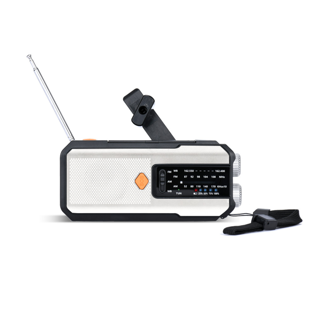 Radio portatile a manovella