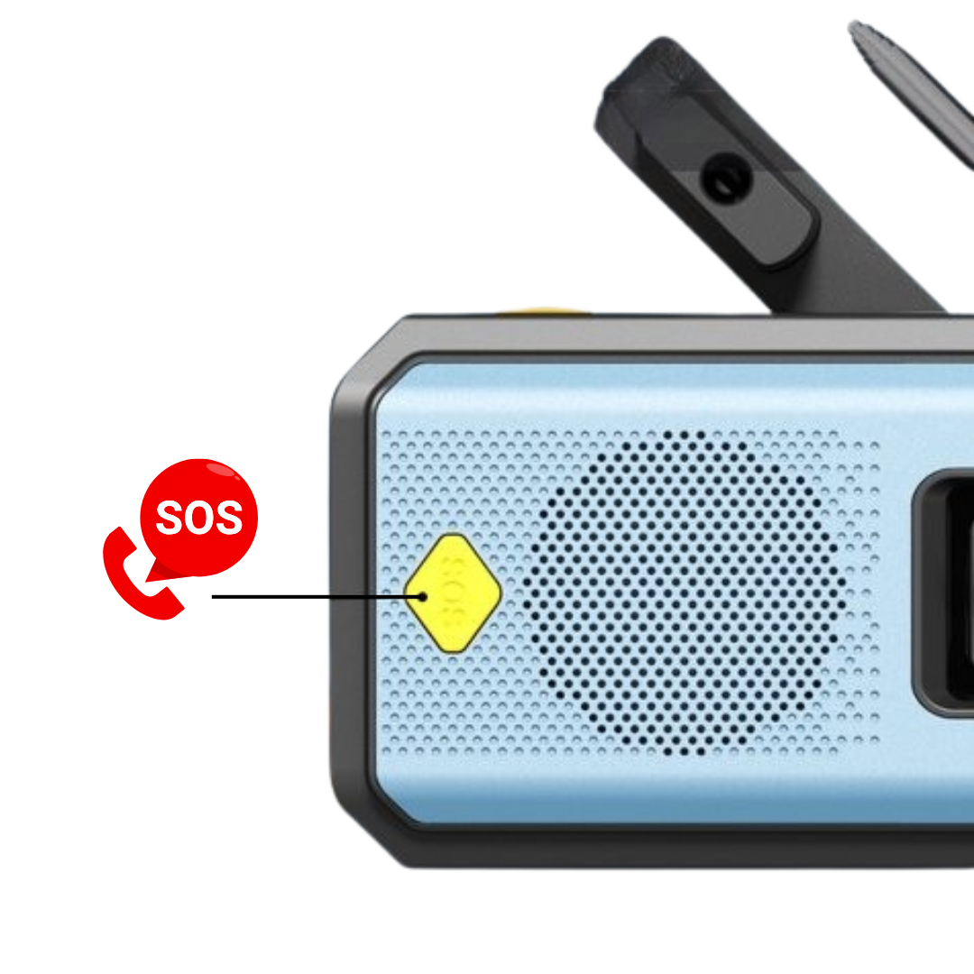 Radio portatile a manovella