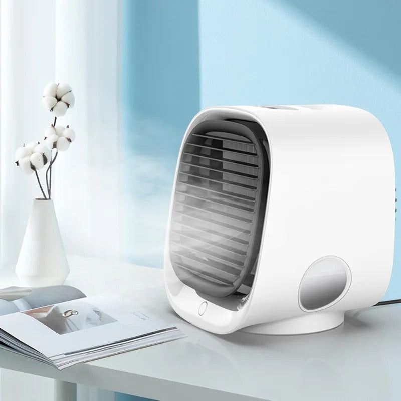 Raffrescatore d'aria e umidificatore compatto 2 in 1