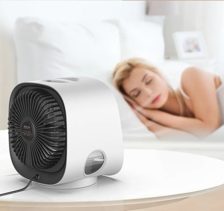 Raffrescatore d'aria e umidificatore compatto 2 in 1