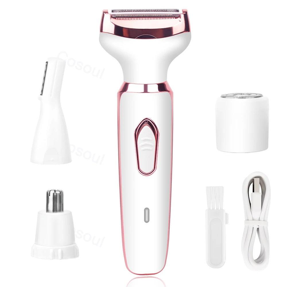 Rasoio elettrico da donna 4 in 1