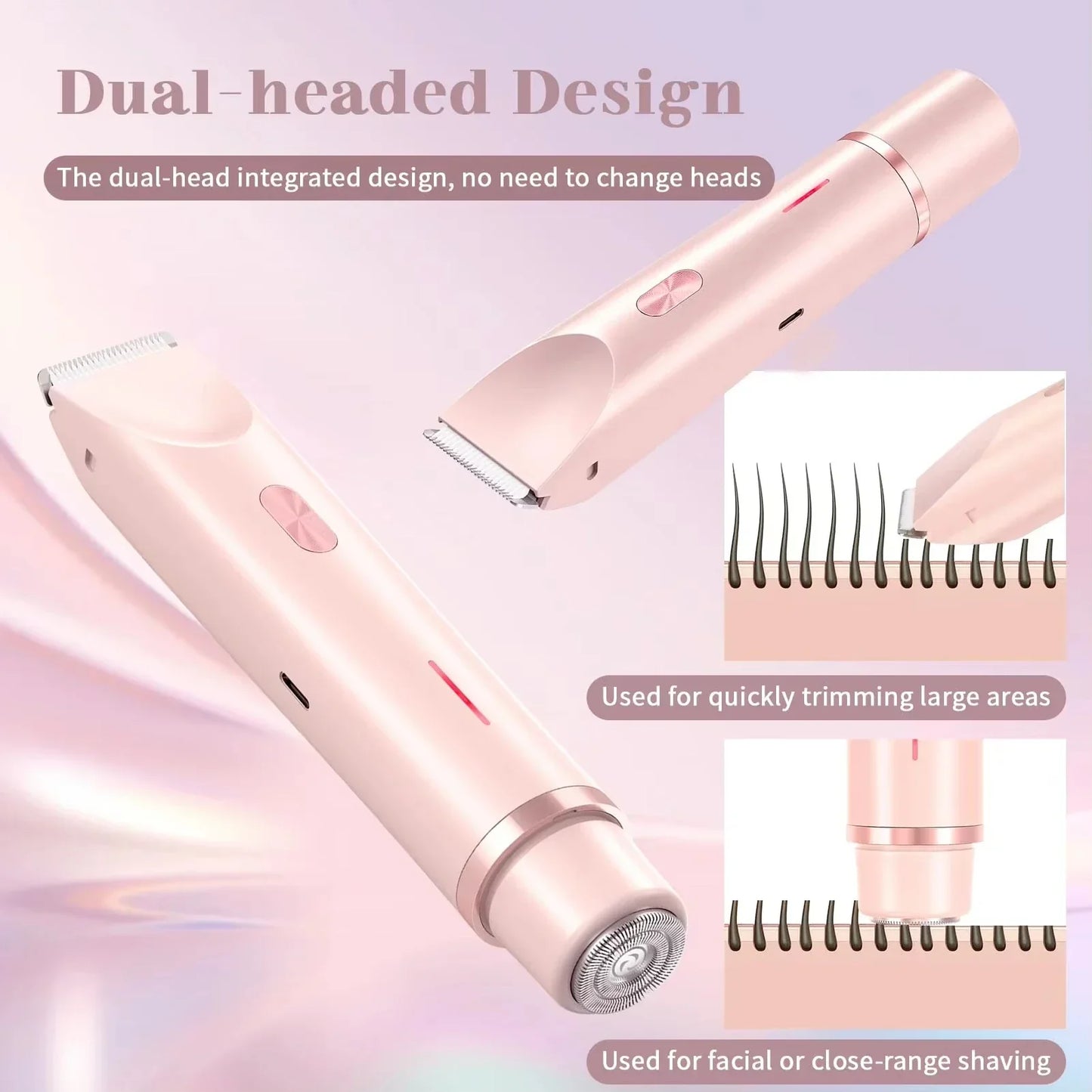 Rasoio Elettrico da Donna Impermeabile