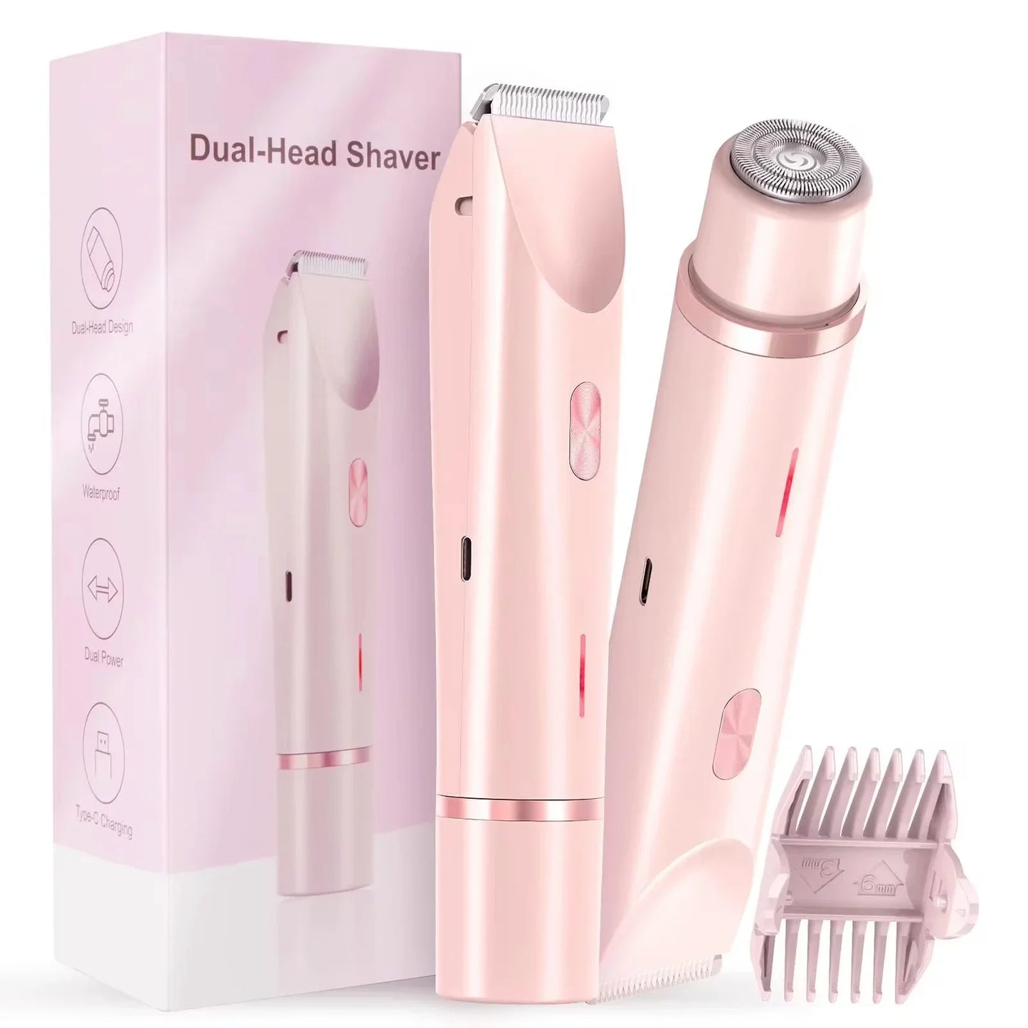 Rasoio Elettrico da Donna Impermeabile