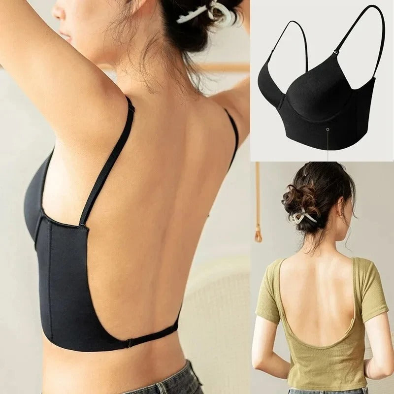 Reggiseno comodo con schiena scoperta