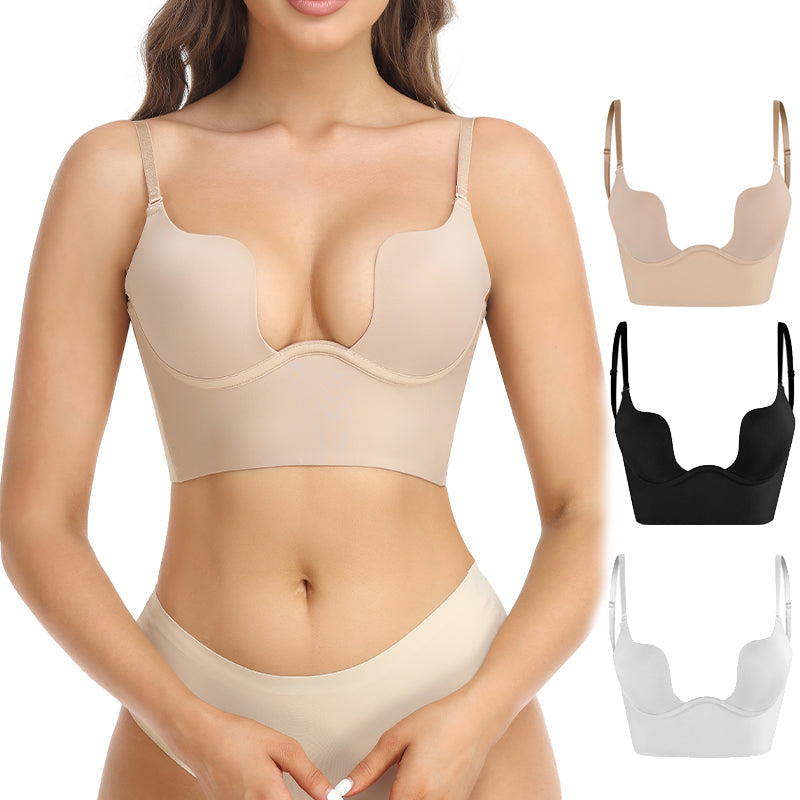 Reggiseno Elegante Senza Cuciture con Schiena Scoperta da Donna