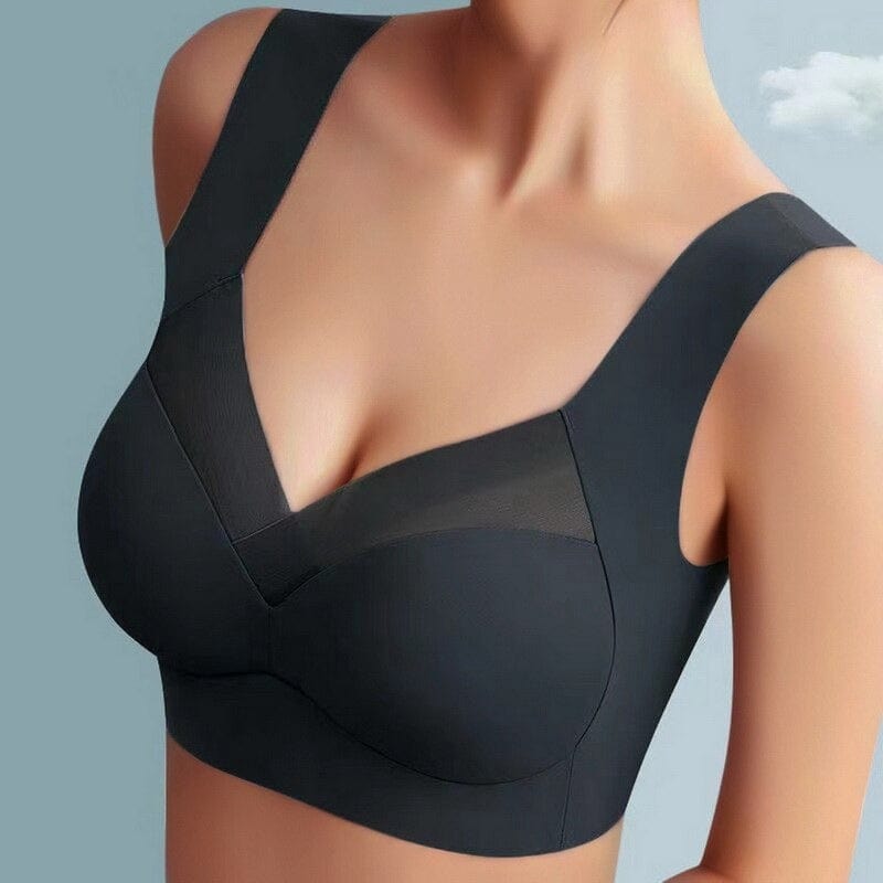 Reggiseno Senza Ferretto | Reggiseno Senza Cuciture Confortevole | Sostegno Delicato Effetto Push-Up