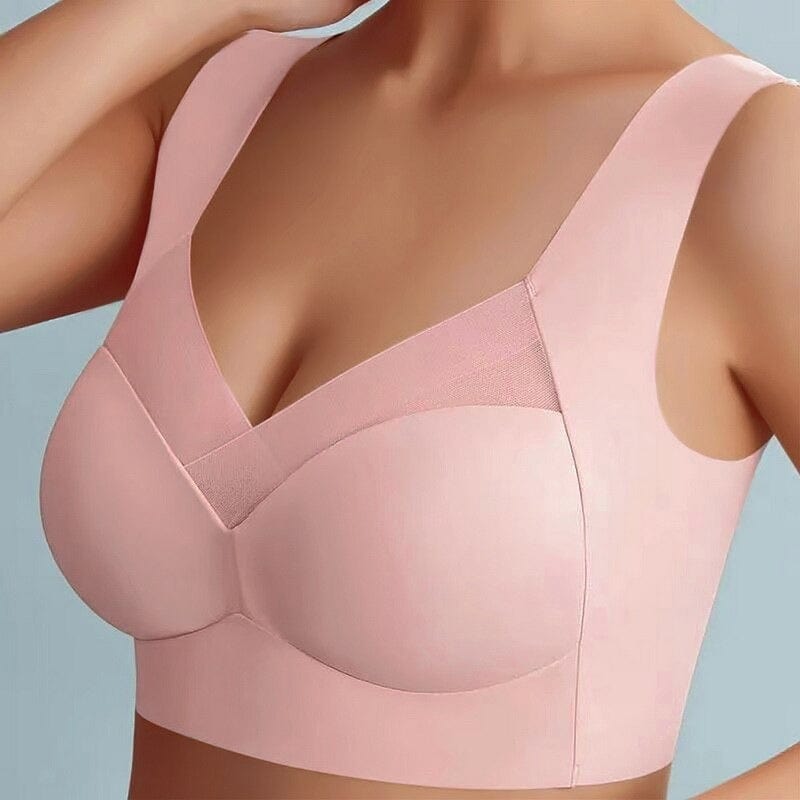 Reggiseno Senza Ferretto | Reggiseno Senza Cuciture Confortevole | Sostegno Delicato Effetto Push-Up