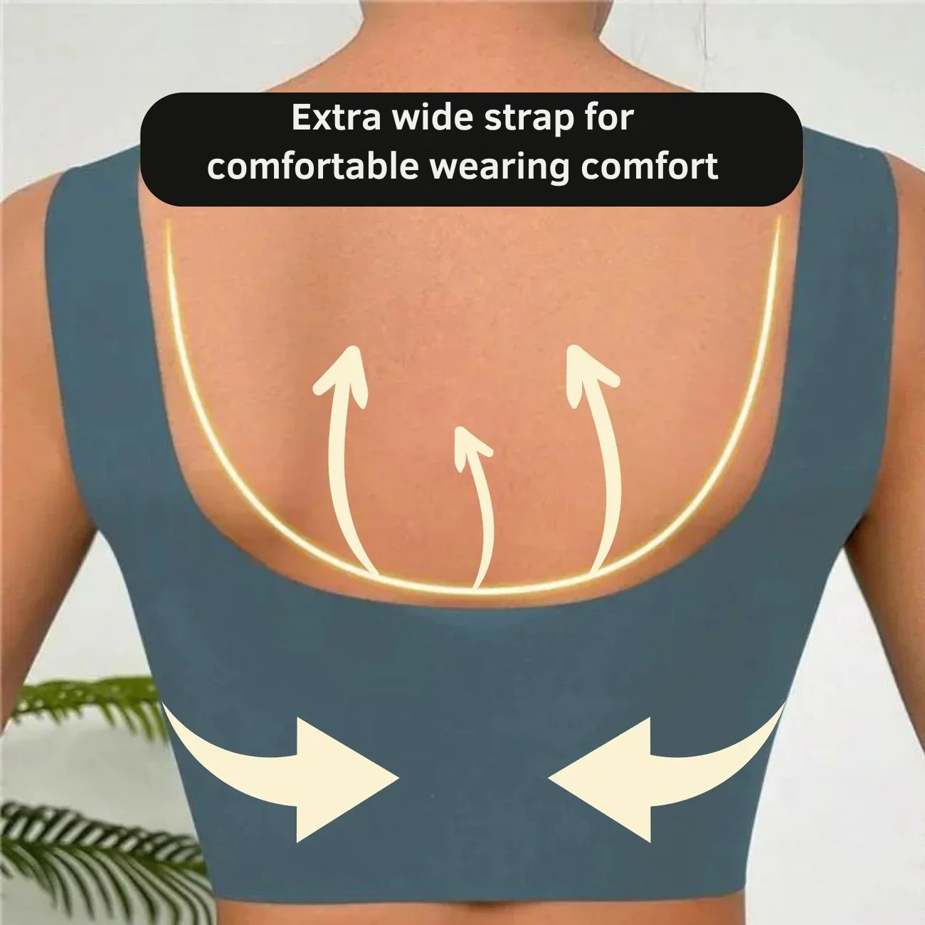 Reggiseno Senza Ferretto | Reggiseno Senza Cuciture Confortevole | Sostegno Delicato Effetto Push-Up