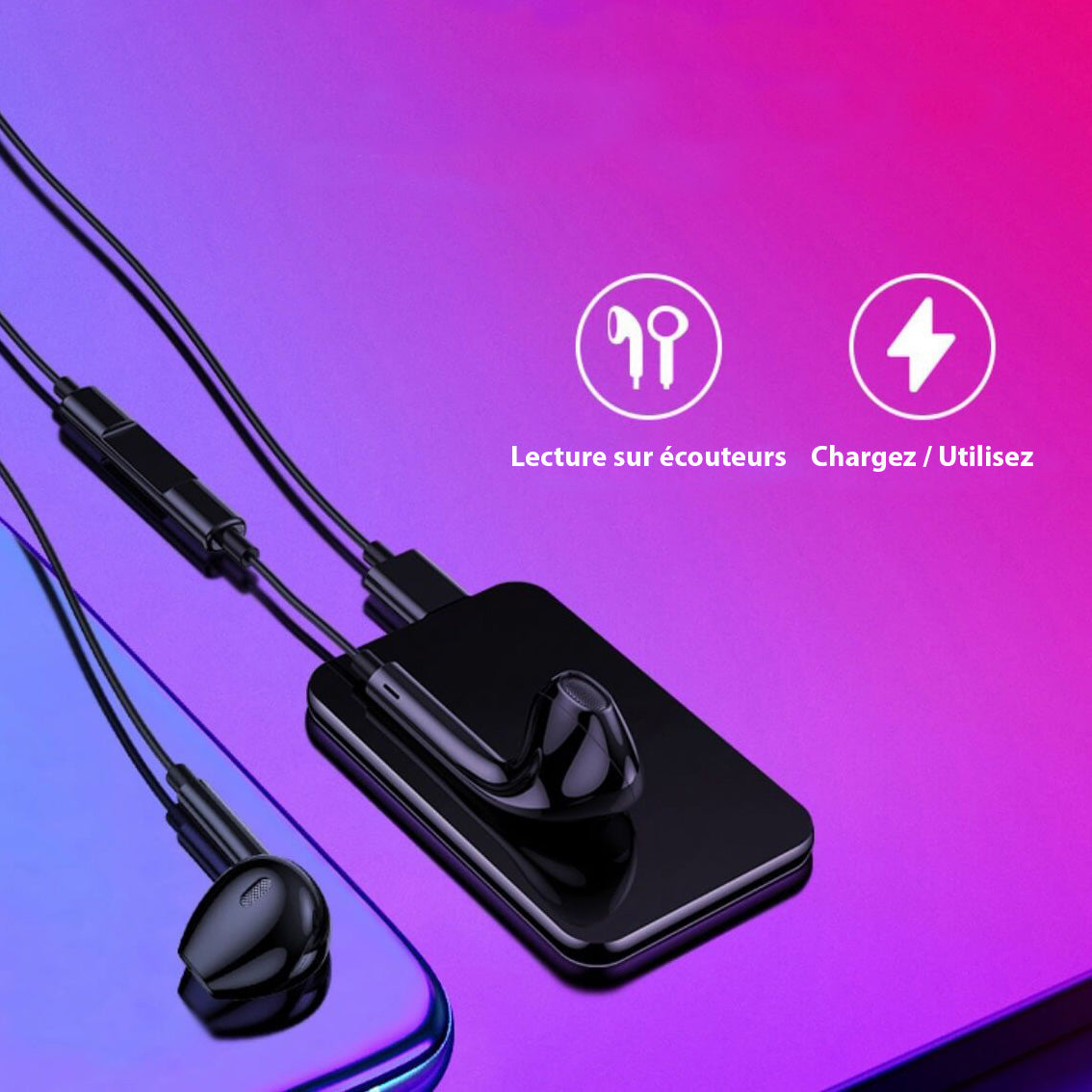 Registratore vocale micro sottile per registrazione audio discreta