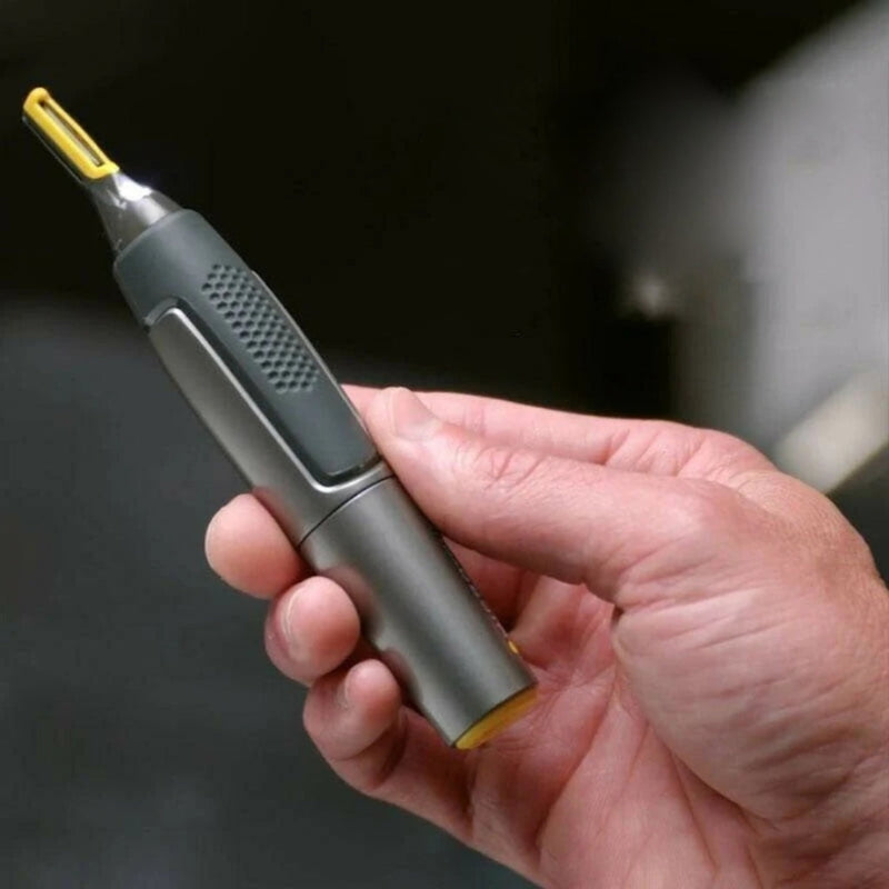 Rifinitore di precisione ultra delicato per barba, naso e sopracciglia