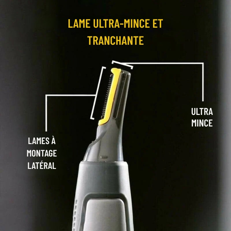 Rifinitore di precisione ultra delicato per barba, naso e sopracciglia