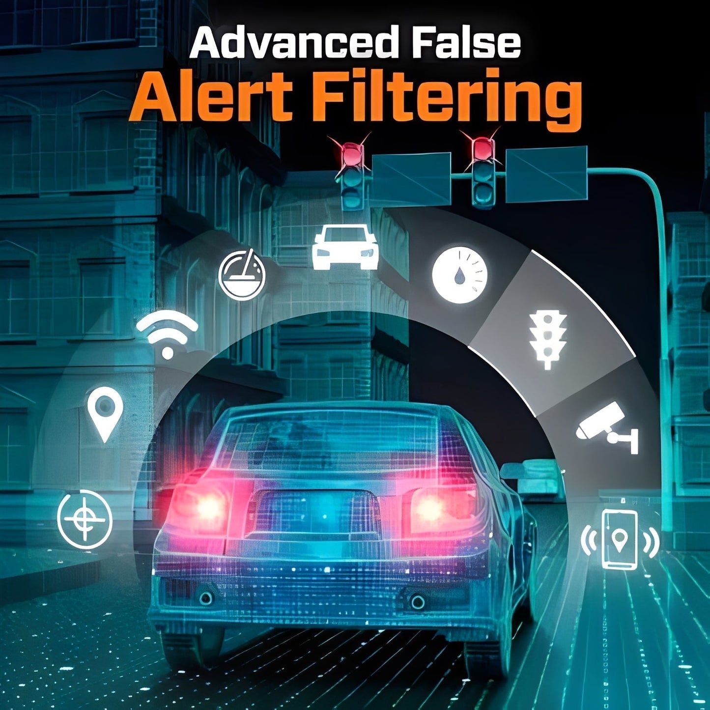 Rilevatore di radar per auto a lungo raggio