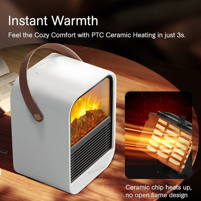 Riscaldatore elettrico portatile per un calore istantaneo in qualsiasi stanza