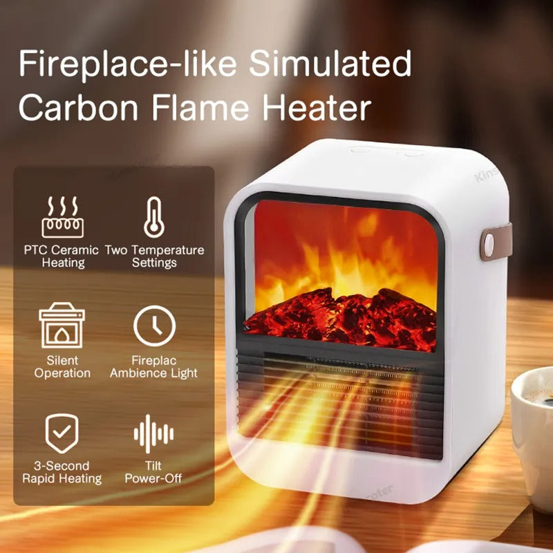 Riscaldatore elettrico portatile per un calore istantaneo in qualsiasi stanza