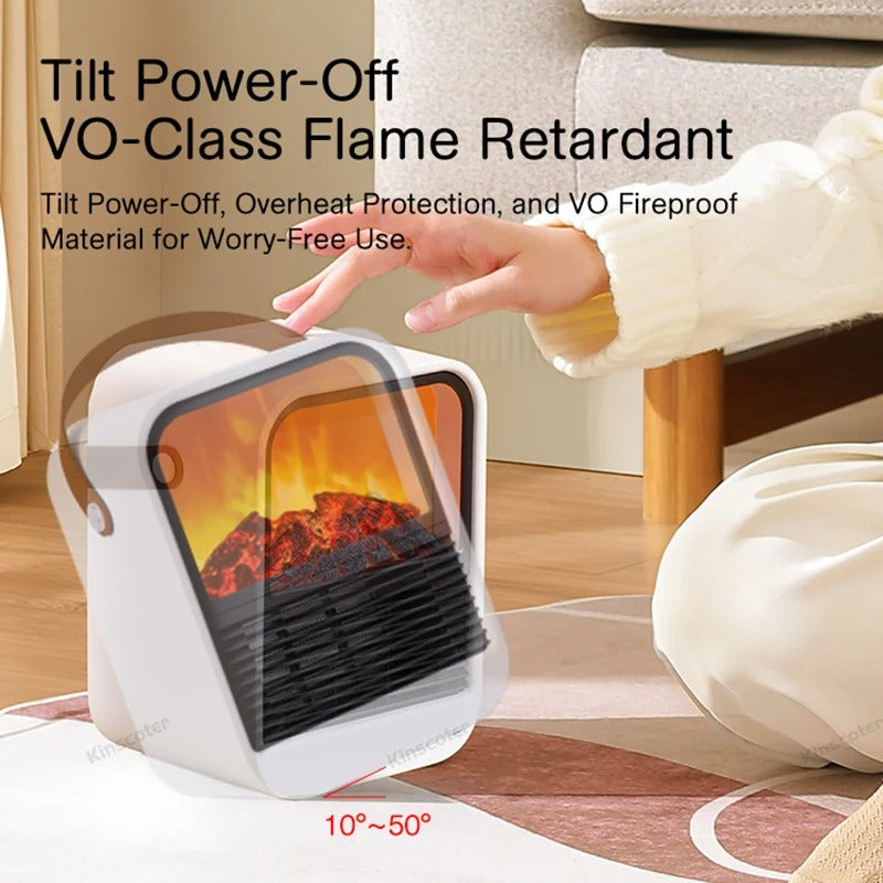 Riscaldatore elettrico portatile per un calore istantaneo in qualsiasi stanza