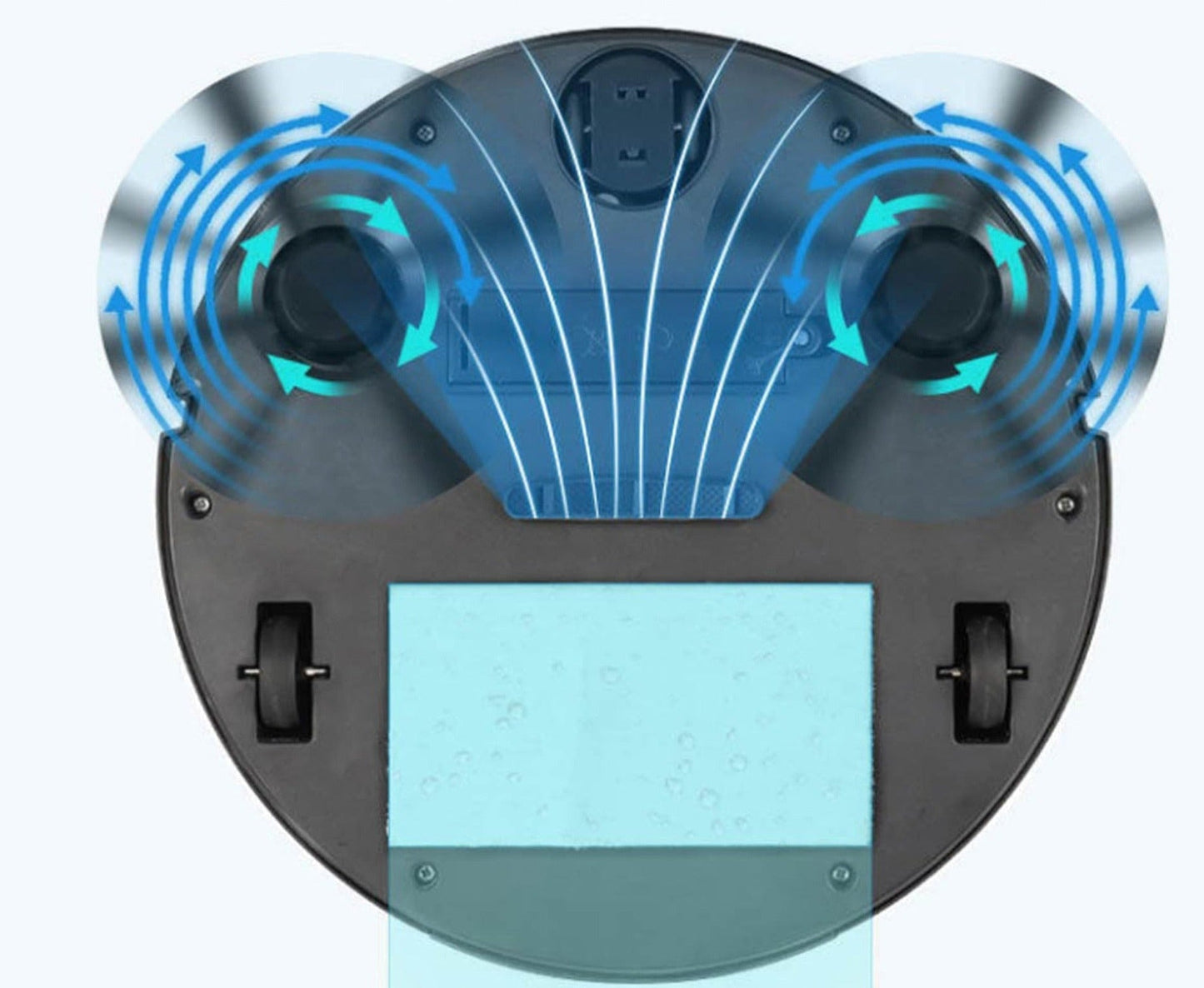 Robot aspirapolvere e spazzatrice intelligente