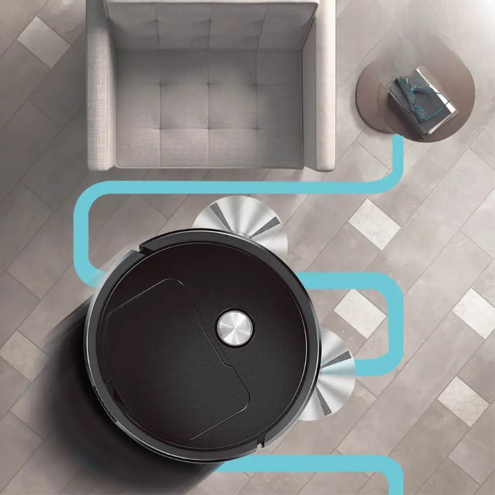 Robot aspirapolvere e spazzatrice intelligente
