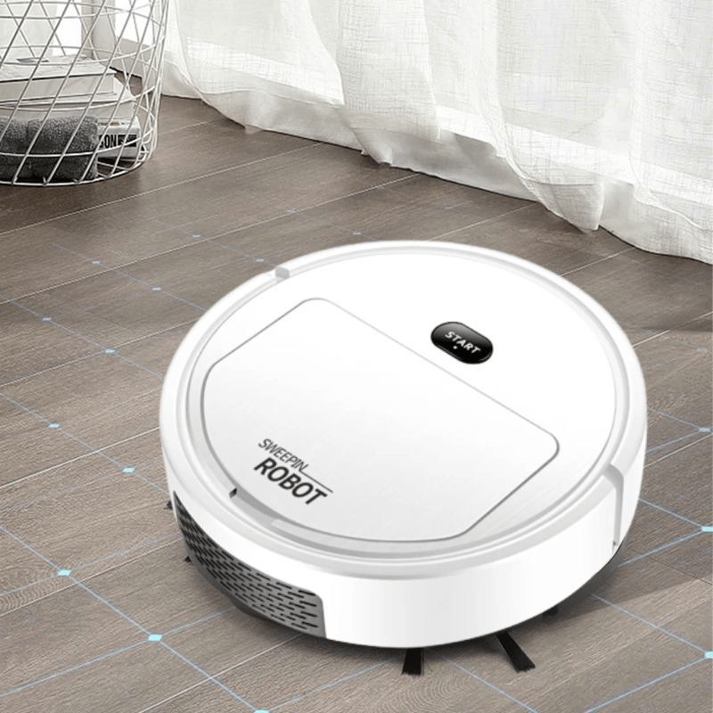 Robot aspirapolvere intelligente con pulizia ultra silenziosa e filtraggio HEPA