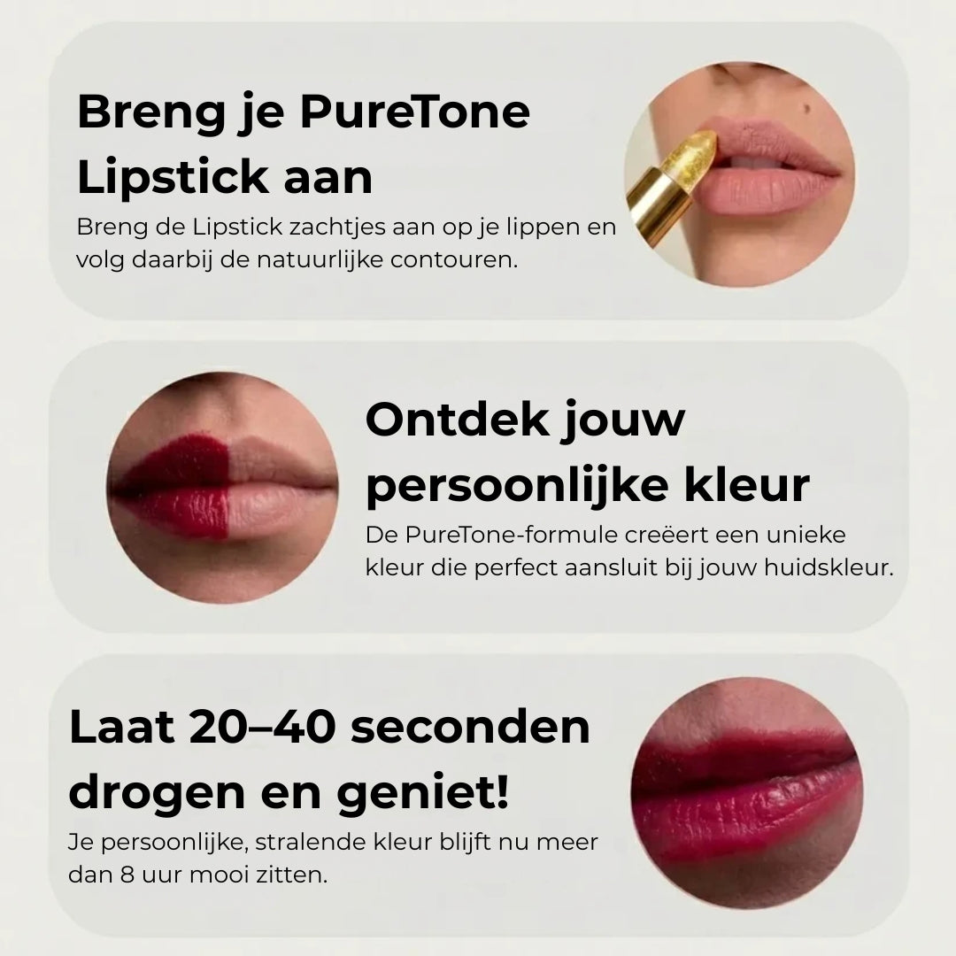 Rossetto – Colore pH-reattivo per labbra irresistibili