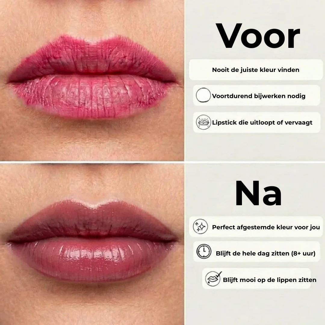 Rossetto – Colore pH-reattivo per labbra irresistibili