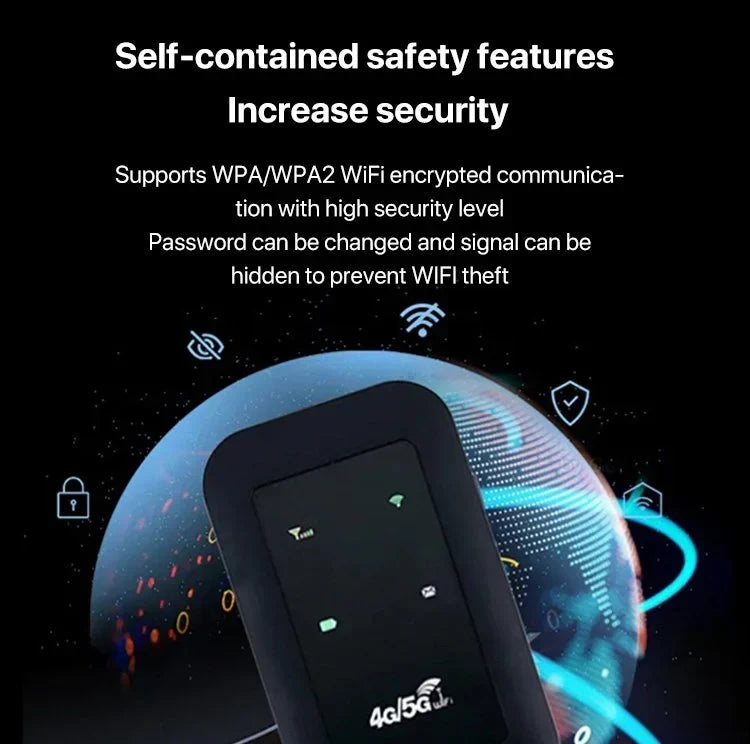 Router WiFi 5G portatile – Hotspot internet wireless mobile ad alta velocità