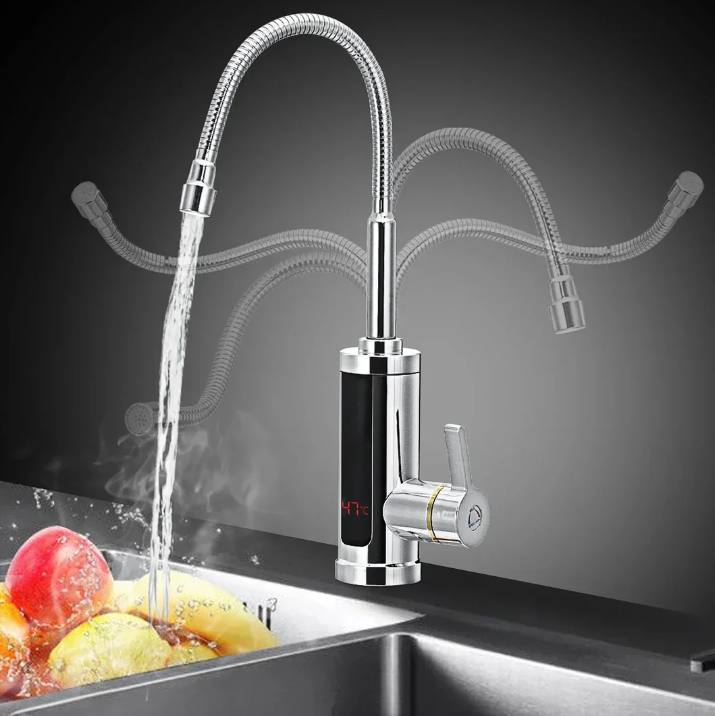 Rubinetto elettrico per acqua calda da 3000W - Acqua calda istantanea | Da cucina