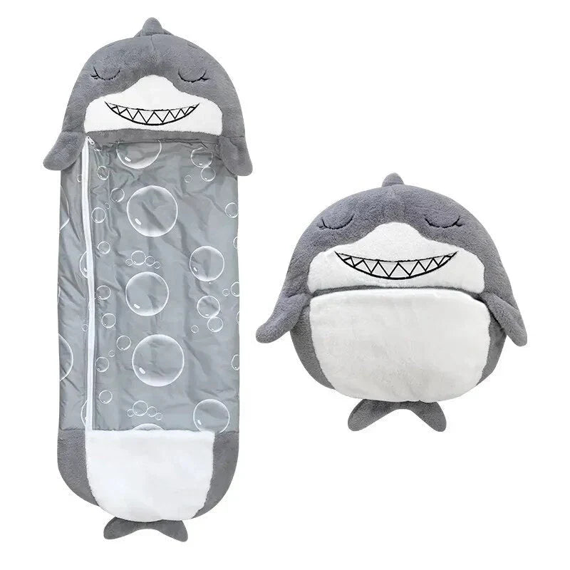 Sacco a pelo e peluche da bambini 2 in 1