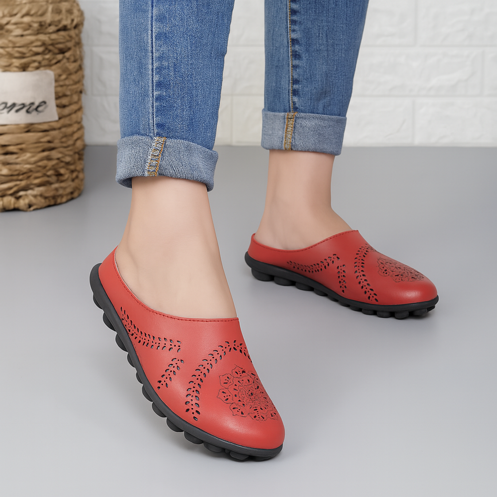 Sandali Comodi Slip-On Traforati