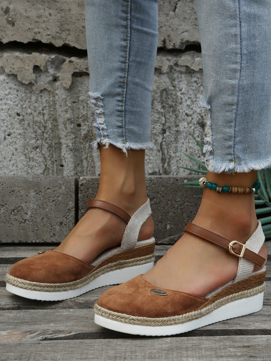 Sandali espadrillas ortopedici chic