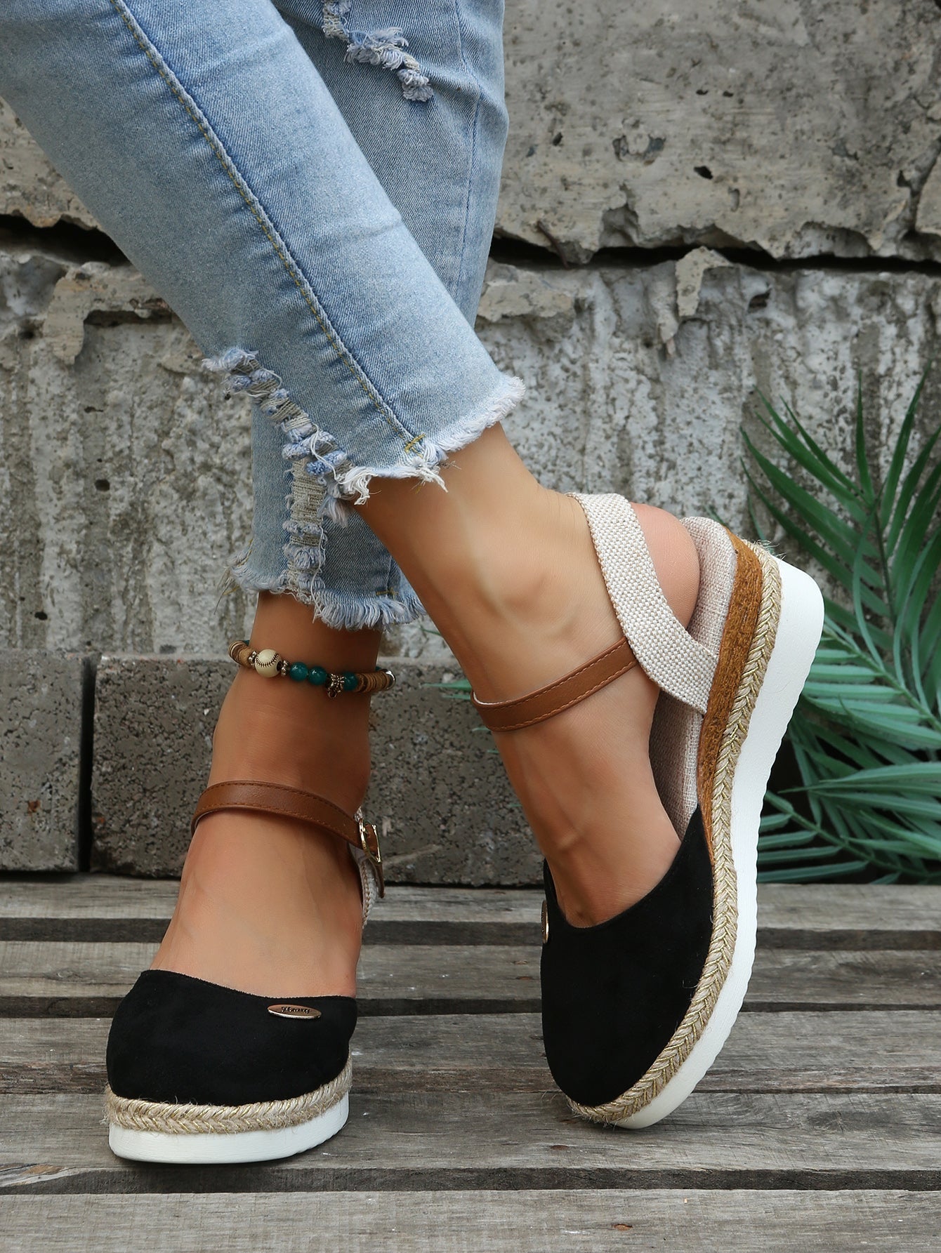 Sandali espadrillas ortopedici chic