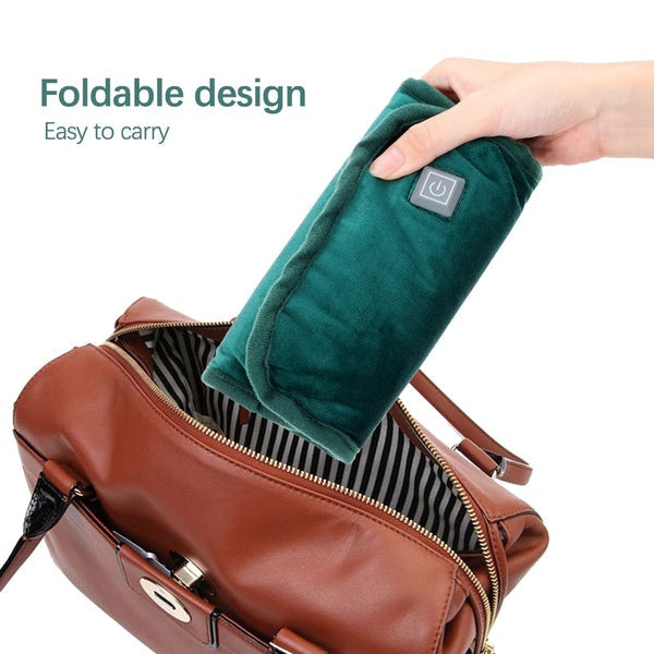 Scalda-mani elettrico portatile 2 in 1 con ricarica USB