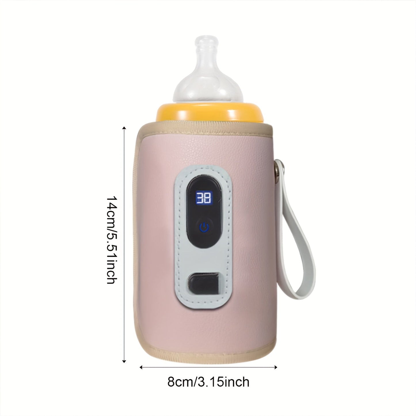 Scaldabiberon Portatile | Alimentazione USB | 5 Impostazioni di Temperatura
