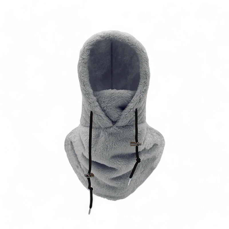 Scaldacollo a tubo versatile in pile invernale