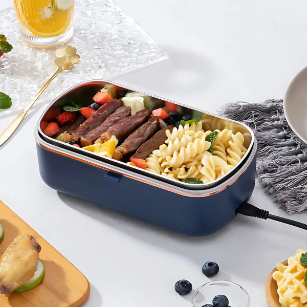Scaldavivande Elettrico Portatile in Colore Blu