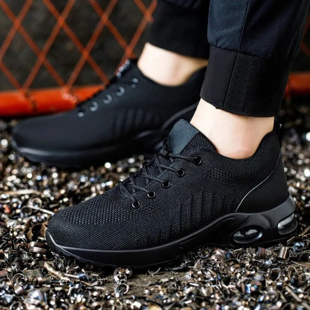 Scarpe Antinfortunistiche da Uomo con Cuscino d'Aria