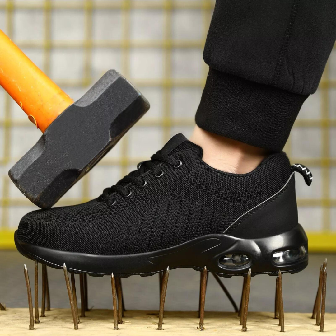 Scarpe Antinfortunistiche da Uomo con Cuscino d'Aria