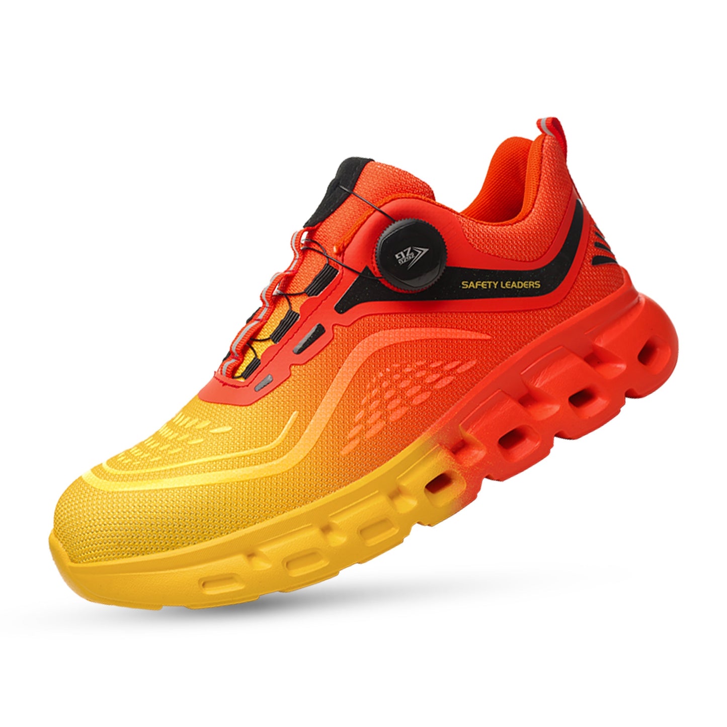 Scarpe antinfortunistiche ultraleggere e resistenti con puntale in acciaio e fibbia regolabile