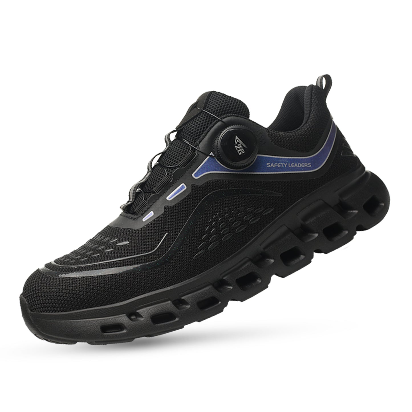 Scarpe antinfortunistiche ultraleggere e resistenti con puntale in acciaio e fibbia regolabile