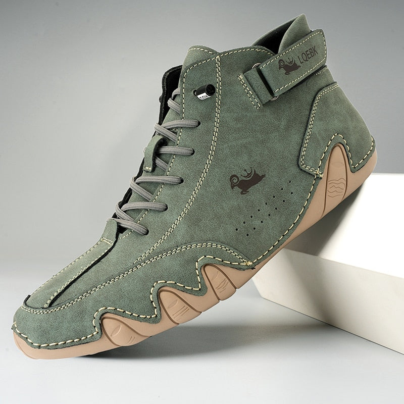 Scarpe barefoot comode e antiscivolo in vera pelle (Unisex)