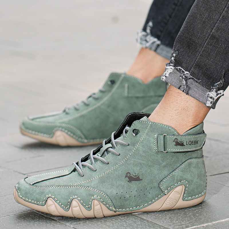 Scarpe barefoot comode e antiscivolo in vera pelle (Unisex)