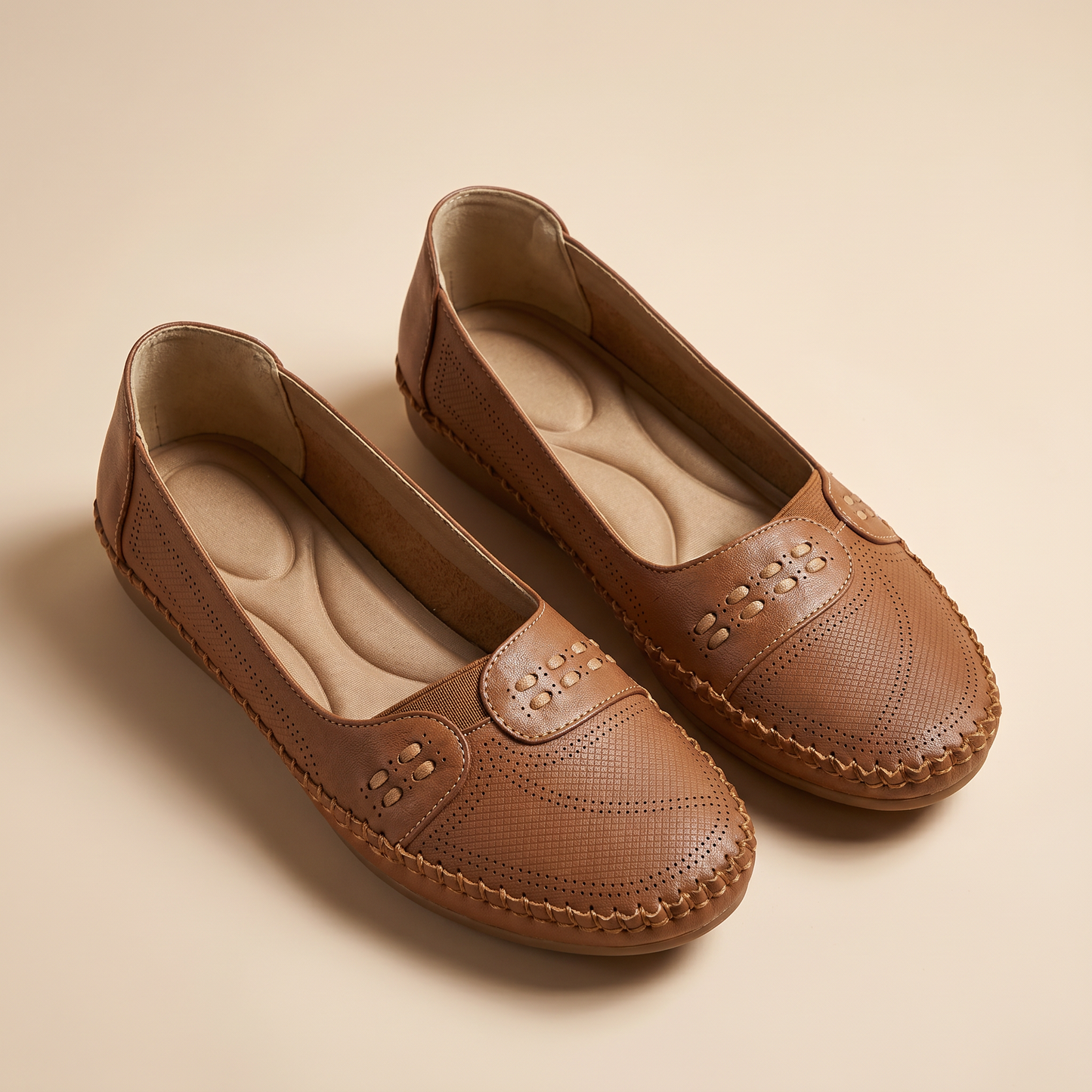 Scarpe Basse Ortopediche da Donna | Supporto Anatomico dell'Arco Plantare | Scarpe Basse Comode e di Supporto