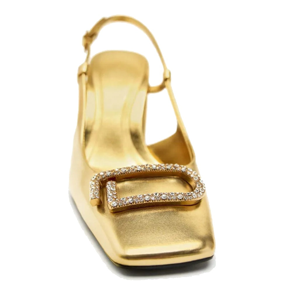 Scarpe con Tacco Alto Eleganti da Donna Slingback Moderne da Ufficio