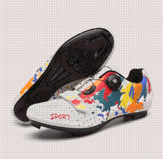 Scarpe da Ciclismo da Mountain Bike con Aderenza per Pedali Piatti